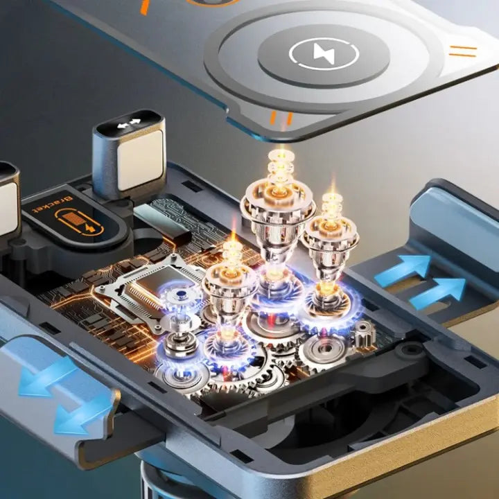 Internal wireless charging coil and circuit board