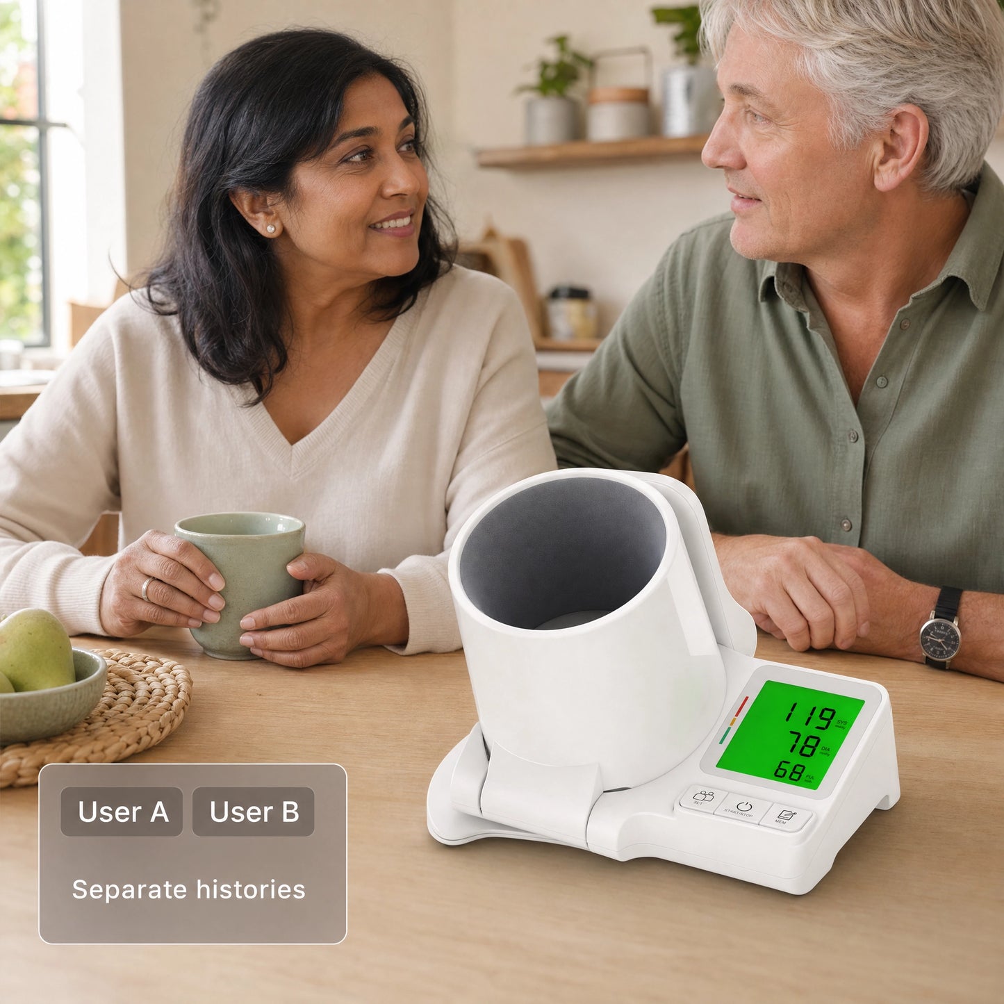 Biohale Integrated-Cuff Blood Pressure Monitor