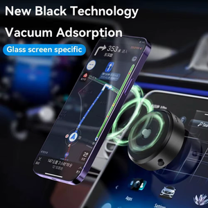 Aircraft-grade aluminium 360° magnetic phone mount close-up