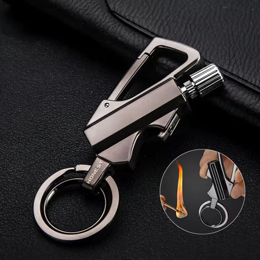 Permanent Match Infinity Lighter-Multitool Keychain Bottle Opener