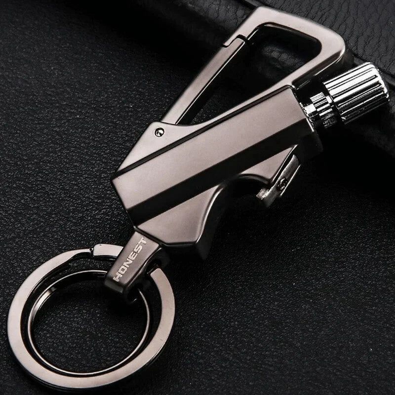 Permanent Match Infinity Lighter-Multitool Keychain Bottle Opener