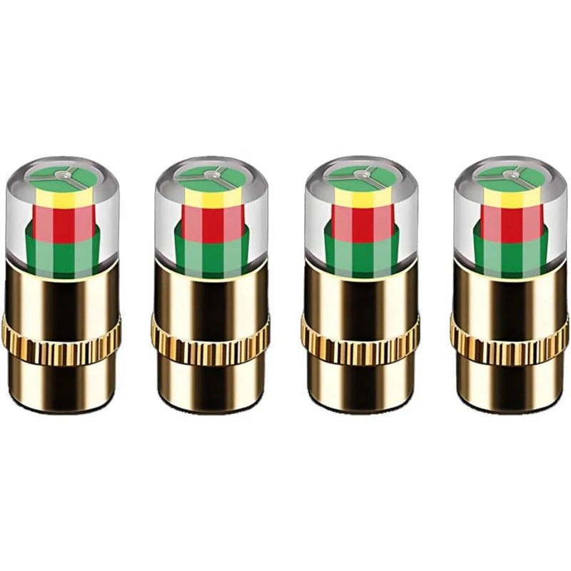 RoadVision 3-Colour Tyre Pressure Monitor Caps