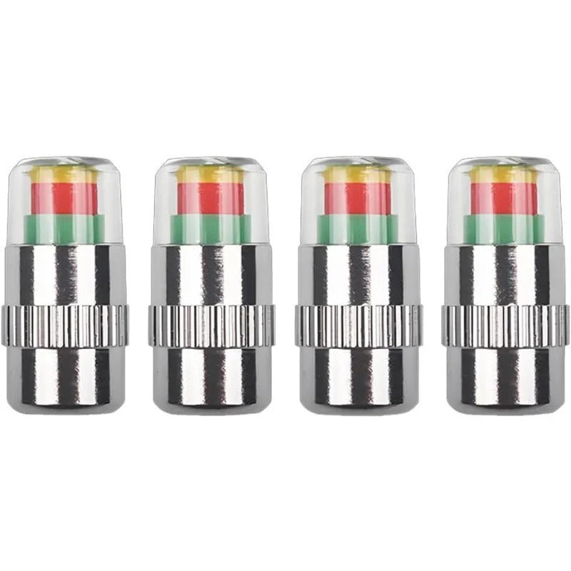 RoadVision 3-Colour Tyre Pressure Monitor Caps