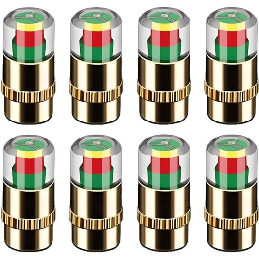 RoadVision 3-Colour Tyre Pressure Monitor Caps
