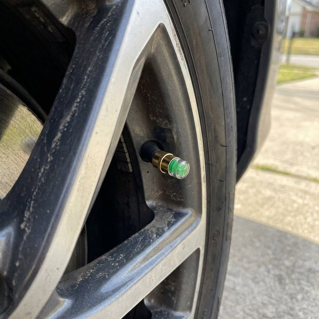 RoadVision 3-Colour Tyre Pressure Monitor Caps