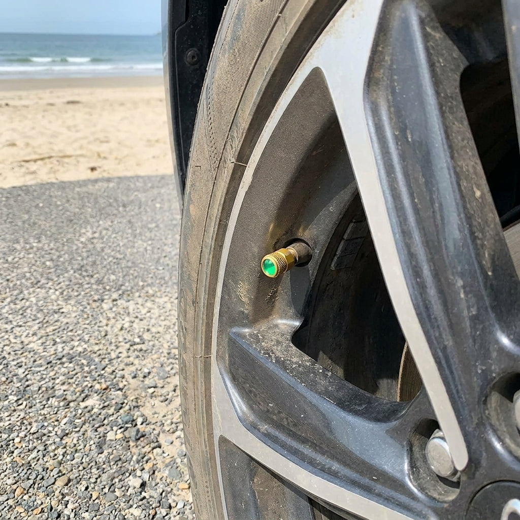 RoadVision 3-Colour Tyre Pressure Monitor Caps