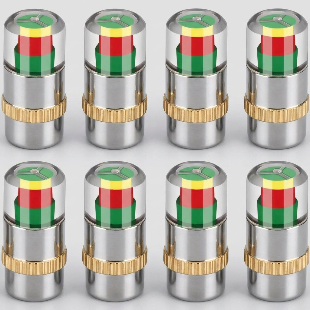 RoadVision 3-Colour Tyre Pressure Monitor Caps